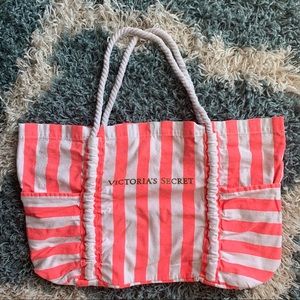 Victoria’s Secret Canvas Beach Tote Bag